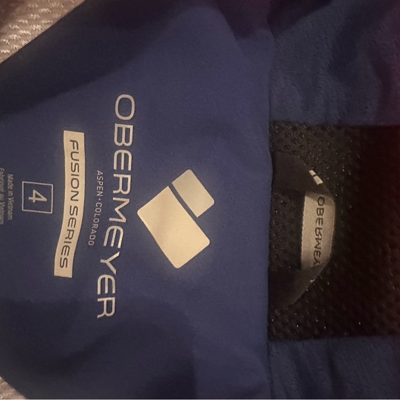 Obermeyer Women's Red, White, and Blue Jacket - Picture 5 of 6